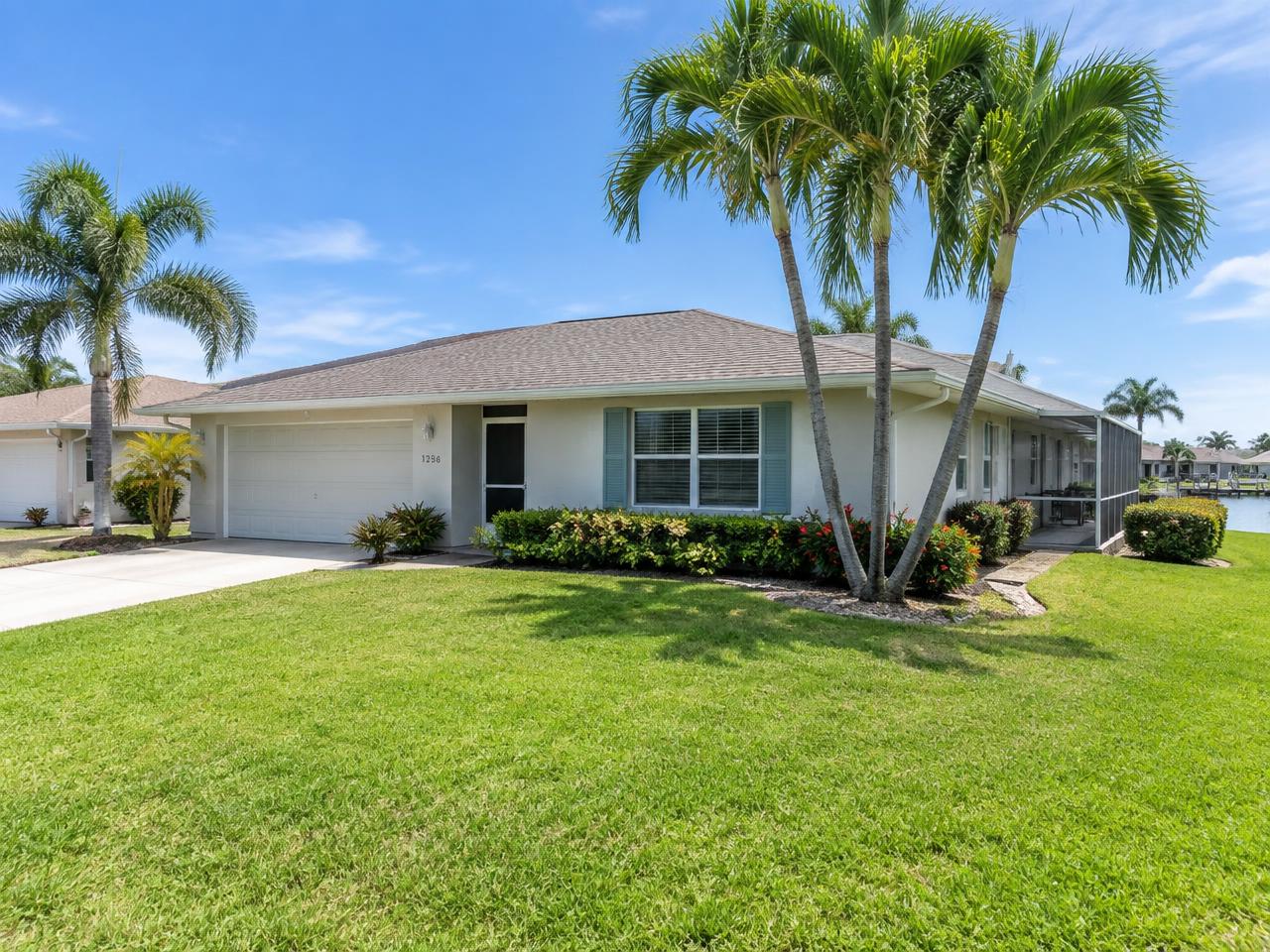 Exterior of a Florida home checked while the owners are away
